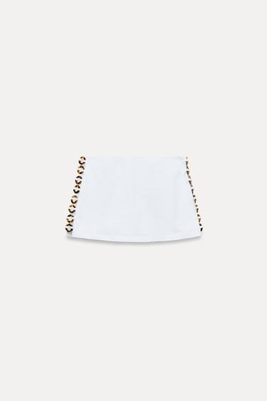 Zara CULOTTES - White