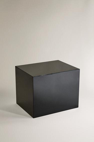 TABLE D’APPOINT LAQUÉE I COLIN KING - Noir de Zara - Image 1