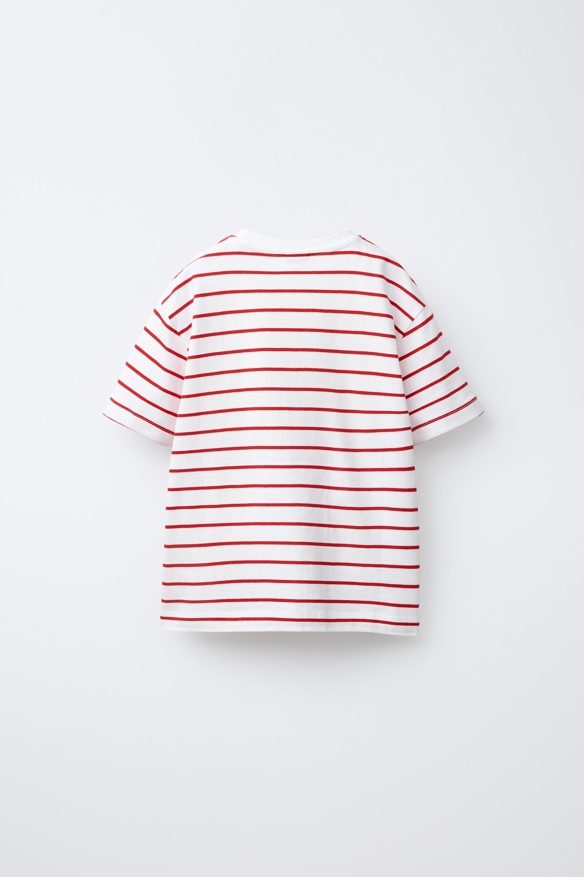 STRIPED BASIC T-SHIRT