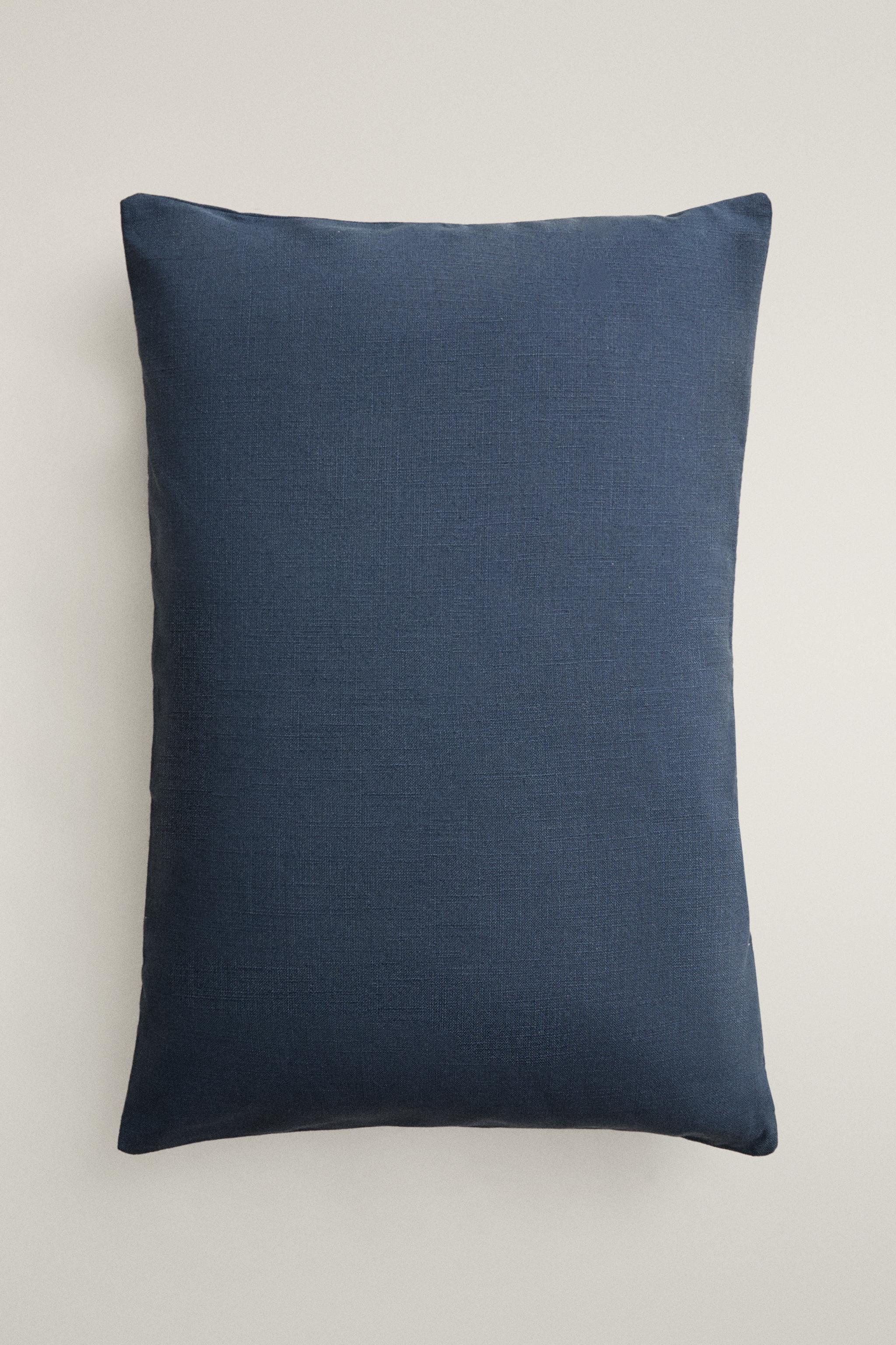 HOUSSE DE COUSSIN BRODÉE