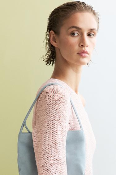 Jersey punto cuello barco - Rosa de Zara