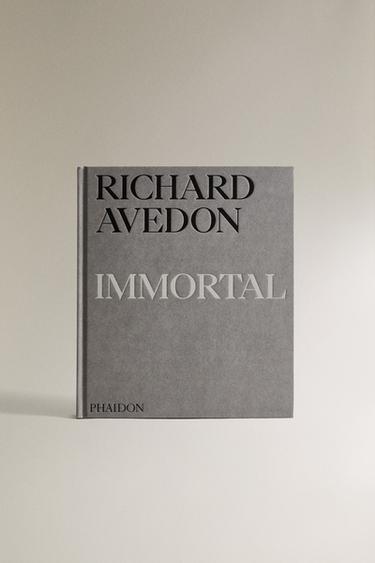 LIVRO RICHARD AVEDON "IMMORTAL" - Cinzento da Zara - Imagem 0