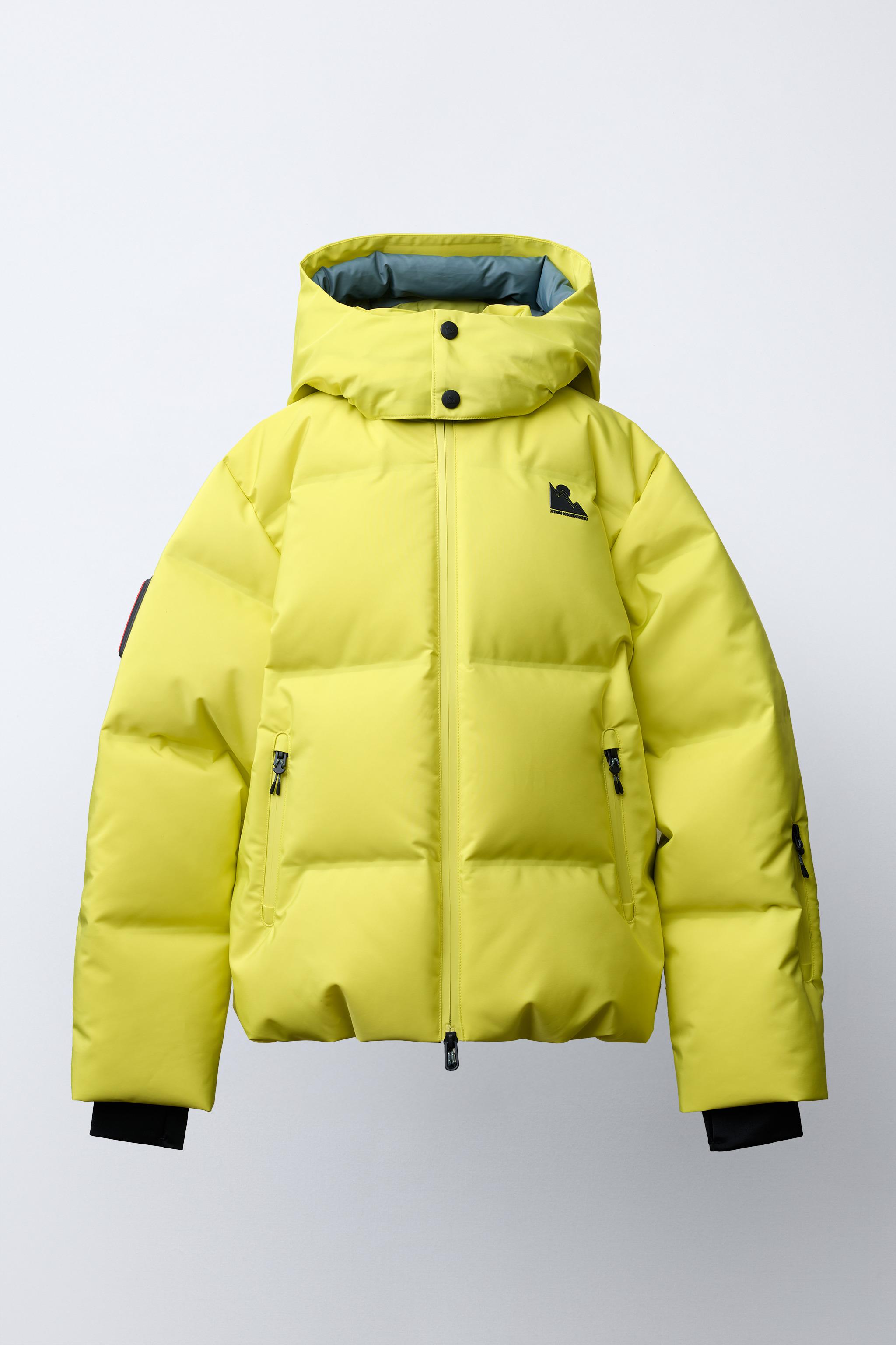 80% DOWN AND 20% FEATHER DOWN JACKET WITH DETACHABLE HOODIE, WATER