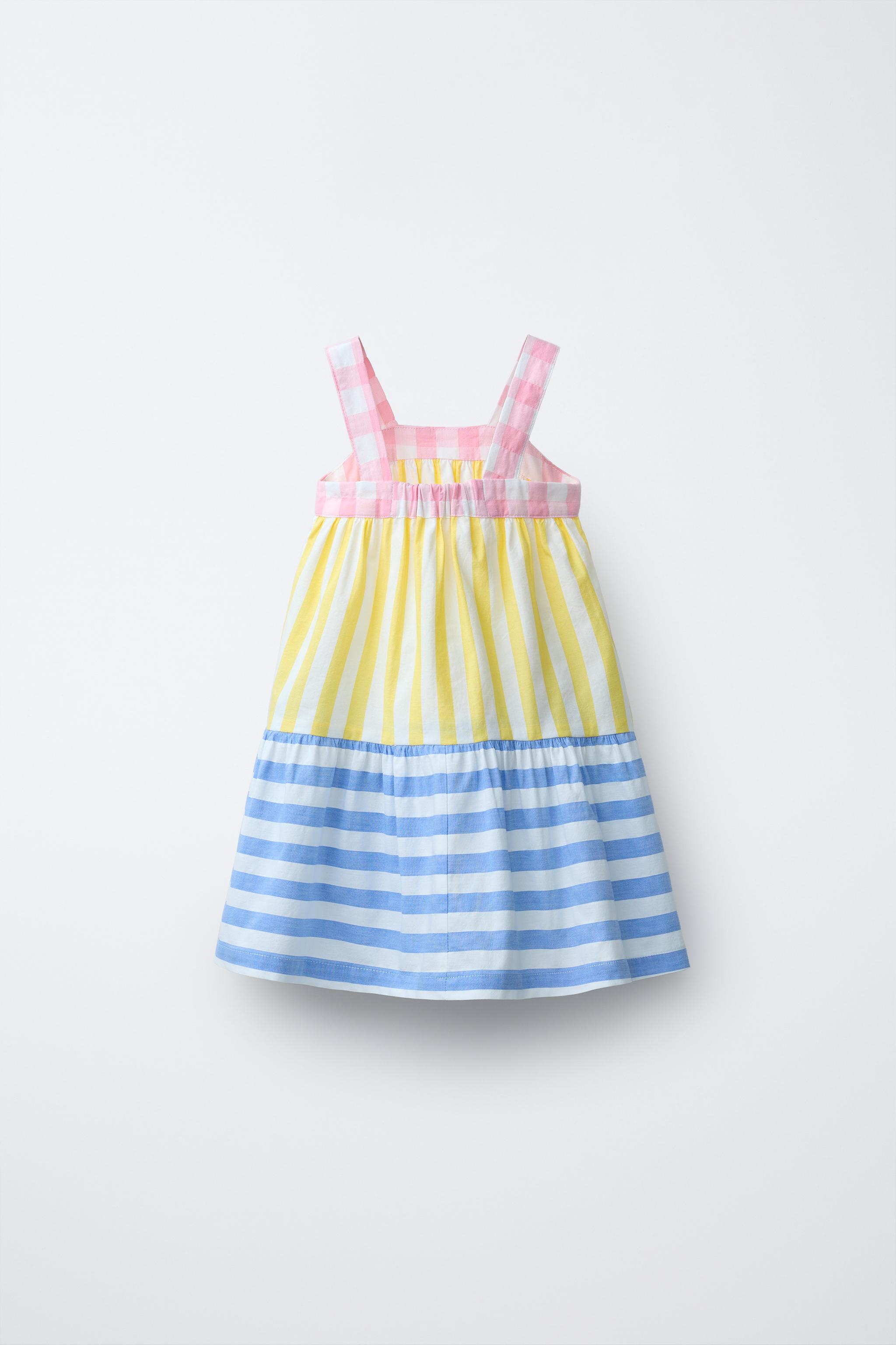 ROBE À RAYURES ET CARREAUX CASA LAWA X ZARA KIDS