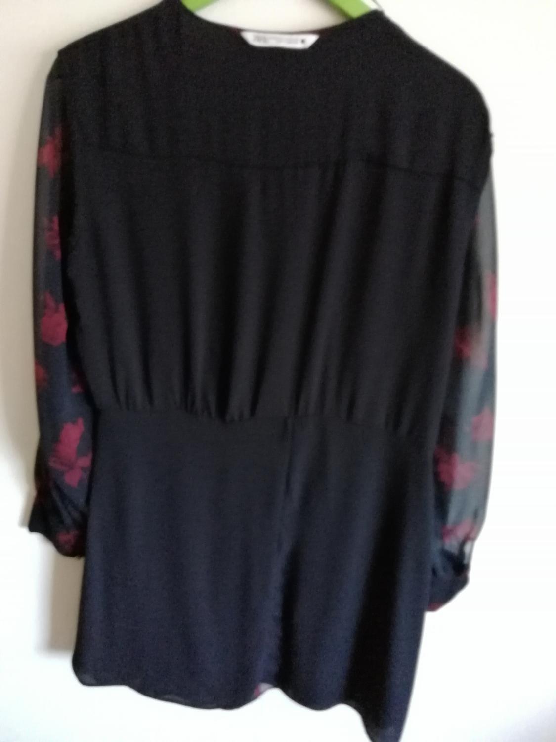 RUFFLED PRINTED DRESS - Image 6