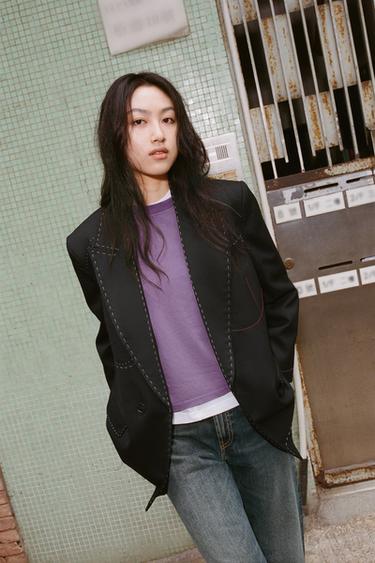 Zara BRATZ® 加大碼T恤 - 深紫色