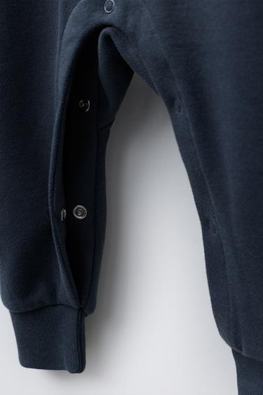EMBROIDERED PUPPY FLEECE ALL-IN-ONE - Deep blue by Zara - Image 3