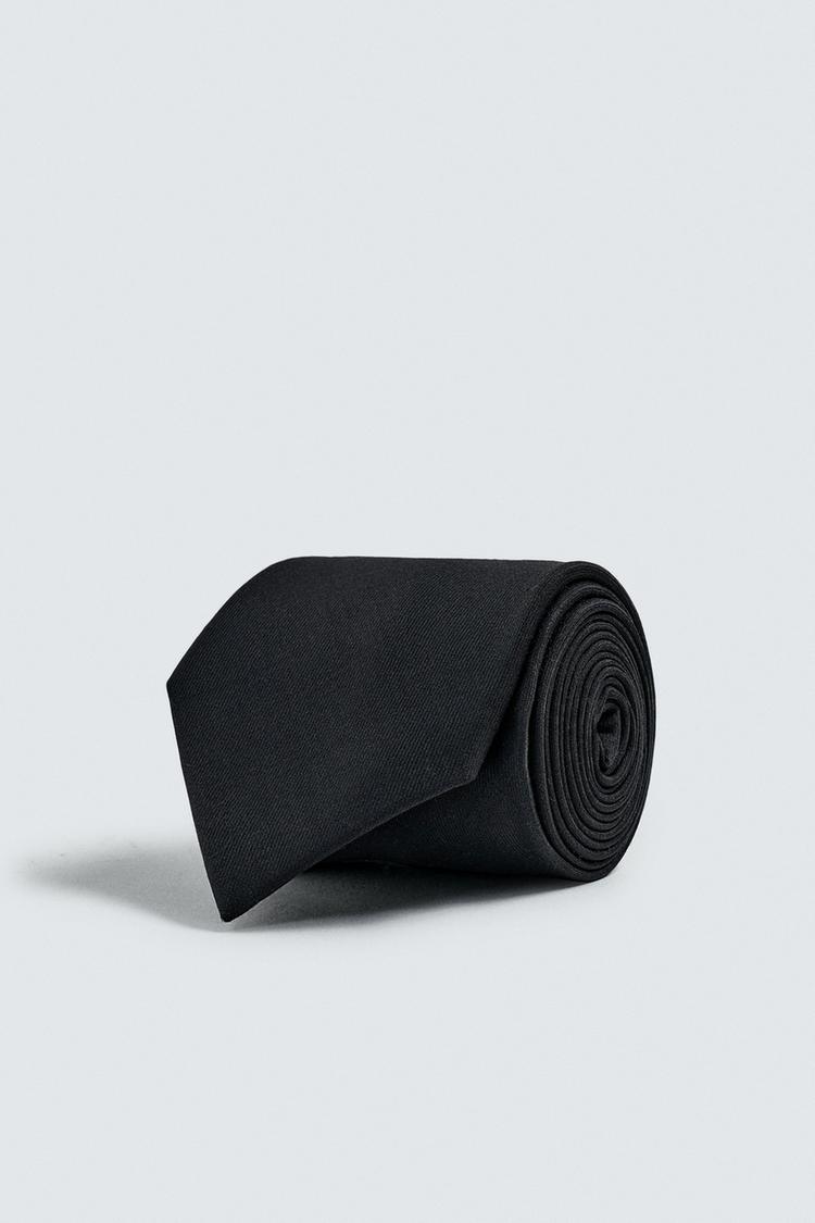 ZARA BASIC 100% WOOL TIE