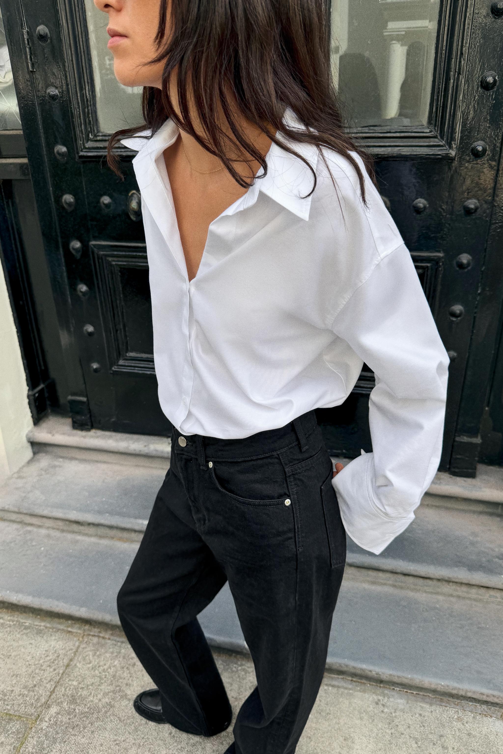 Женские джинсы Zara Z1975 HIGH RISE REGULAR LONG LENGTH JEANS — фото 4