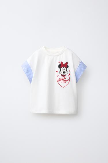 Zara ©DISNEY MINNI HIIREGA KOMBIN. T-SÄRK - Valge - Pilt 0