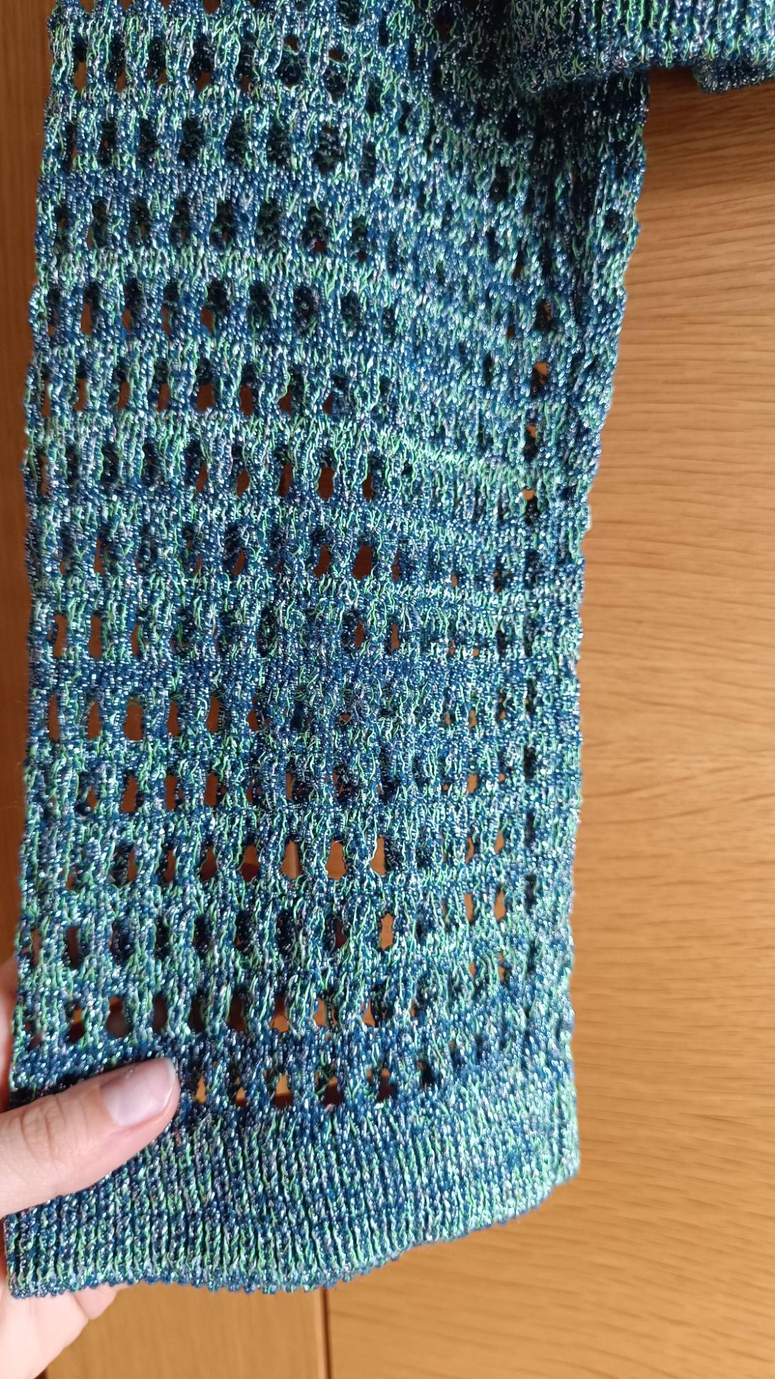 KNIT CROP TOP WITH METALLIC THREAD - Image 4
