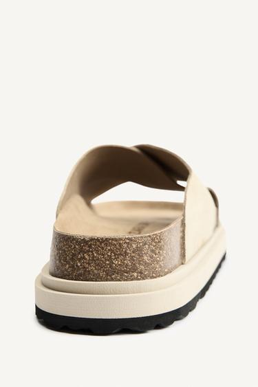 LTHR SNDLS 15 - Beige by Zara - Image 6