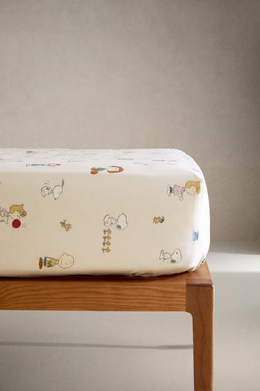 PRZEŚCIERADŁO SPODNIE DZIECIĘCE PEANUTS™ - Wielokolorowy Zara