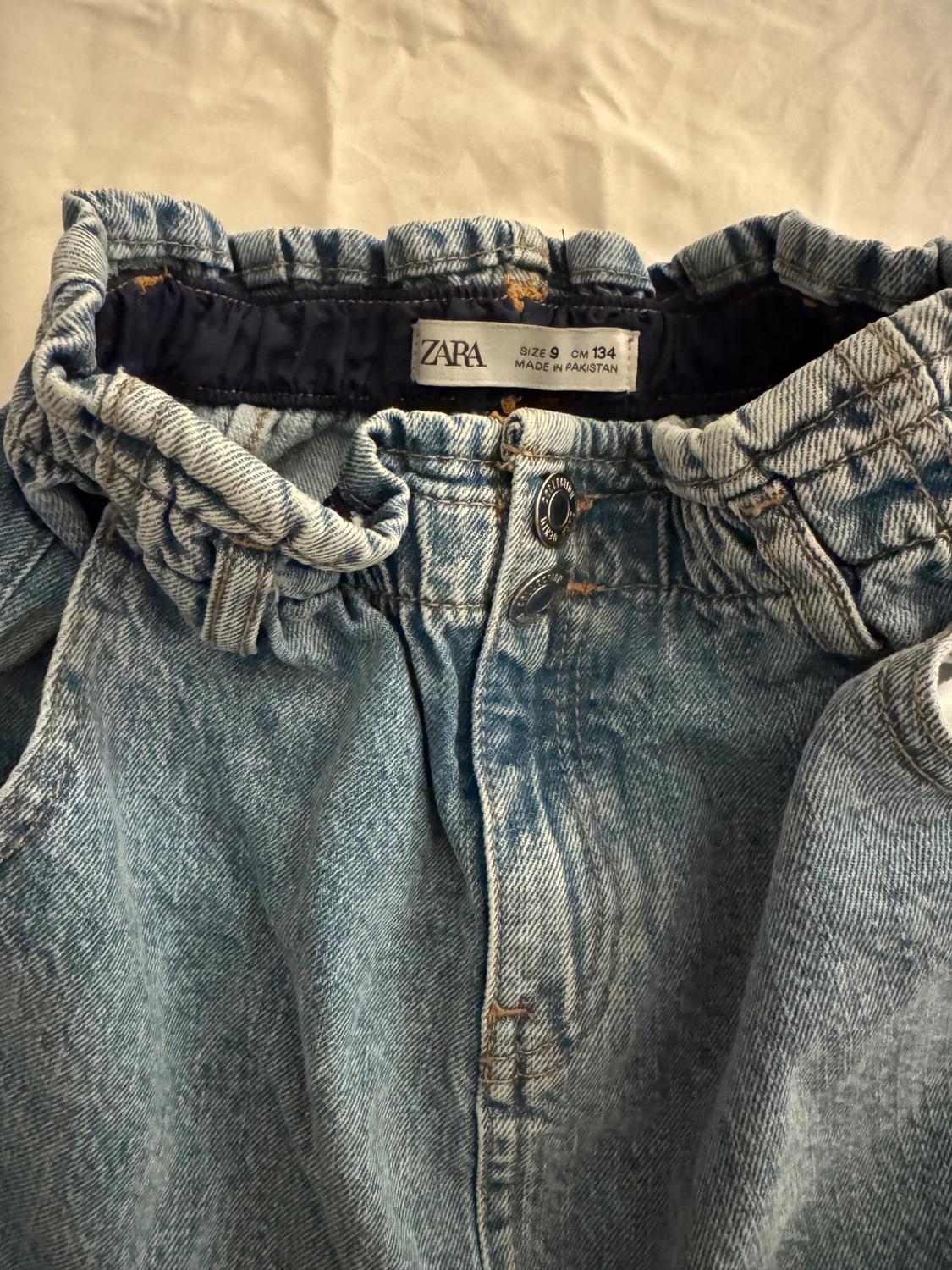 PAPERBAG DENIM SKIRT - Image 3