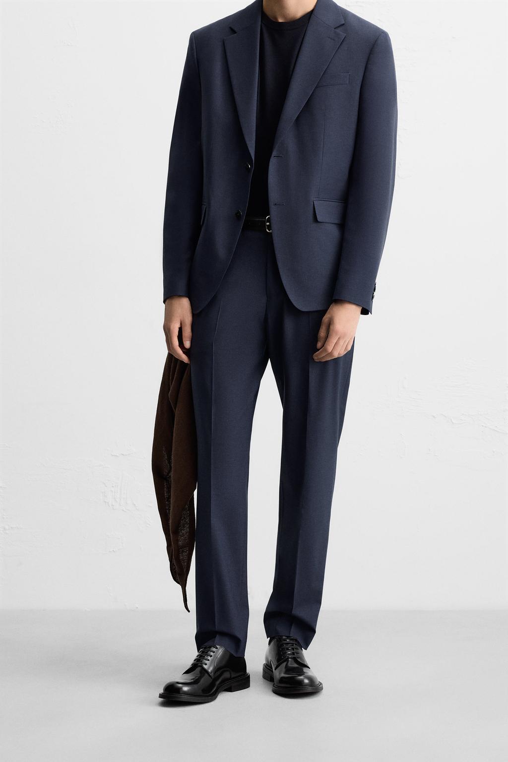 Thumbnail image for CHECK SUIT TROUSERS