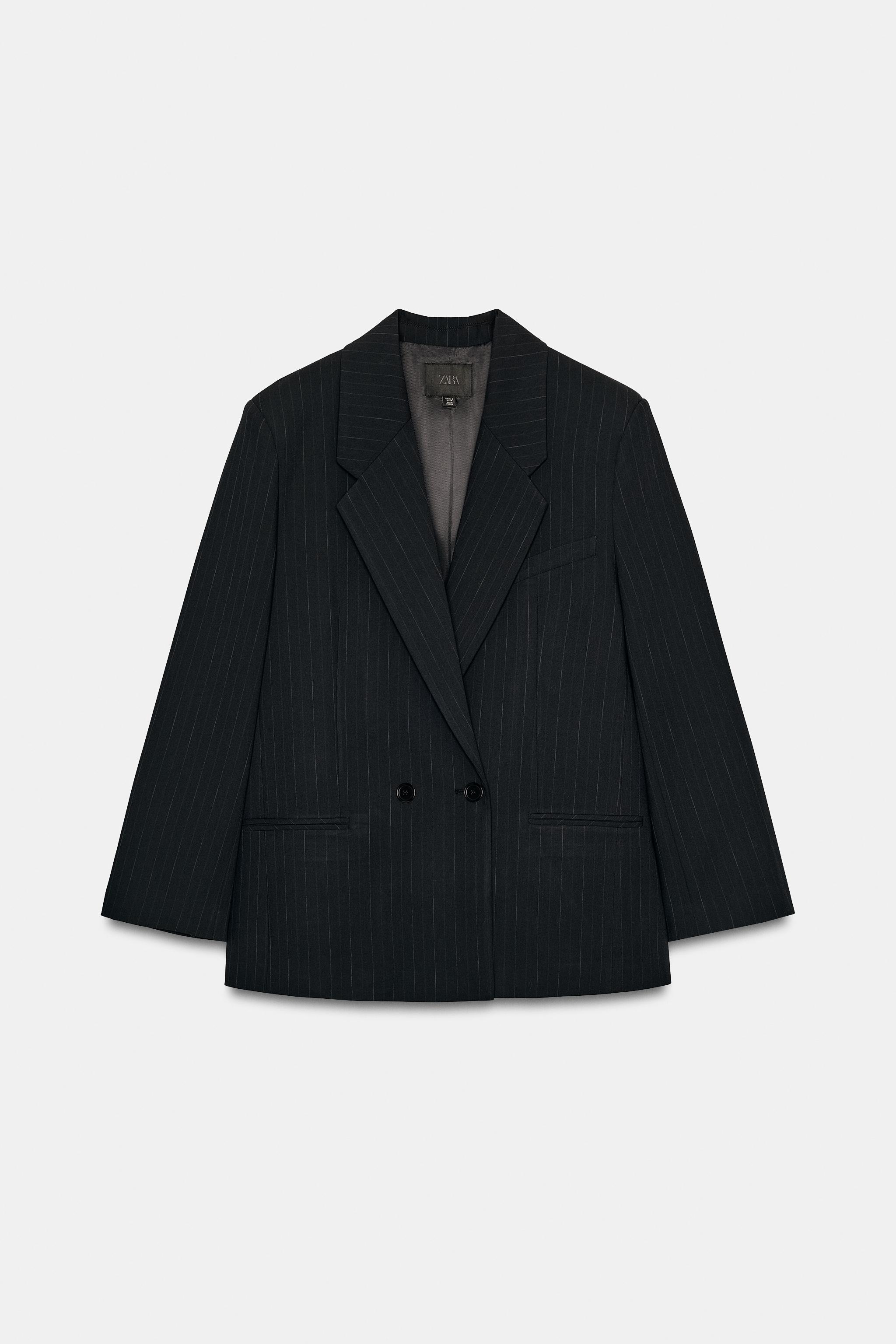 VESTE OVERSIZE À RAYURES