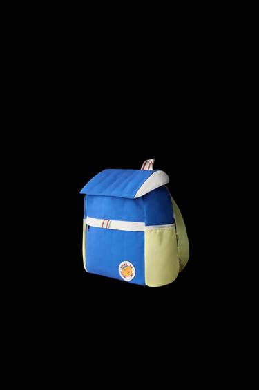 MULTICOLOURED BACKPACK - Blue by Zara