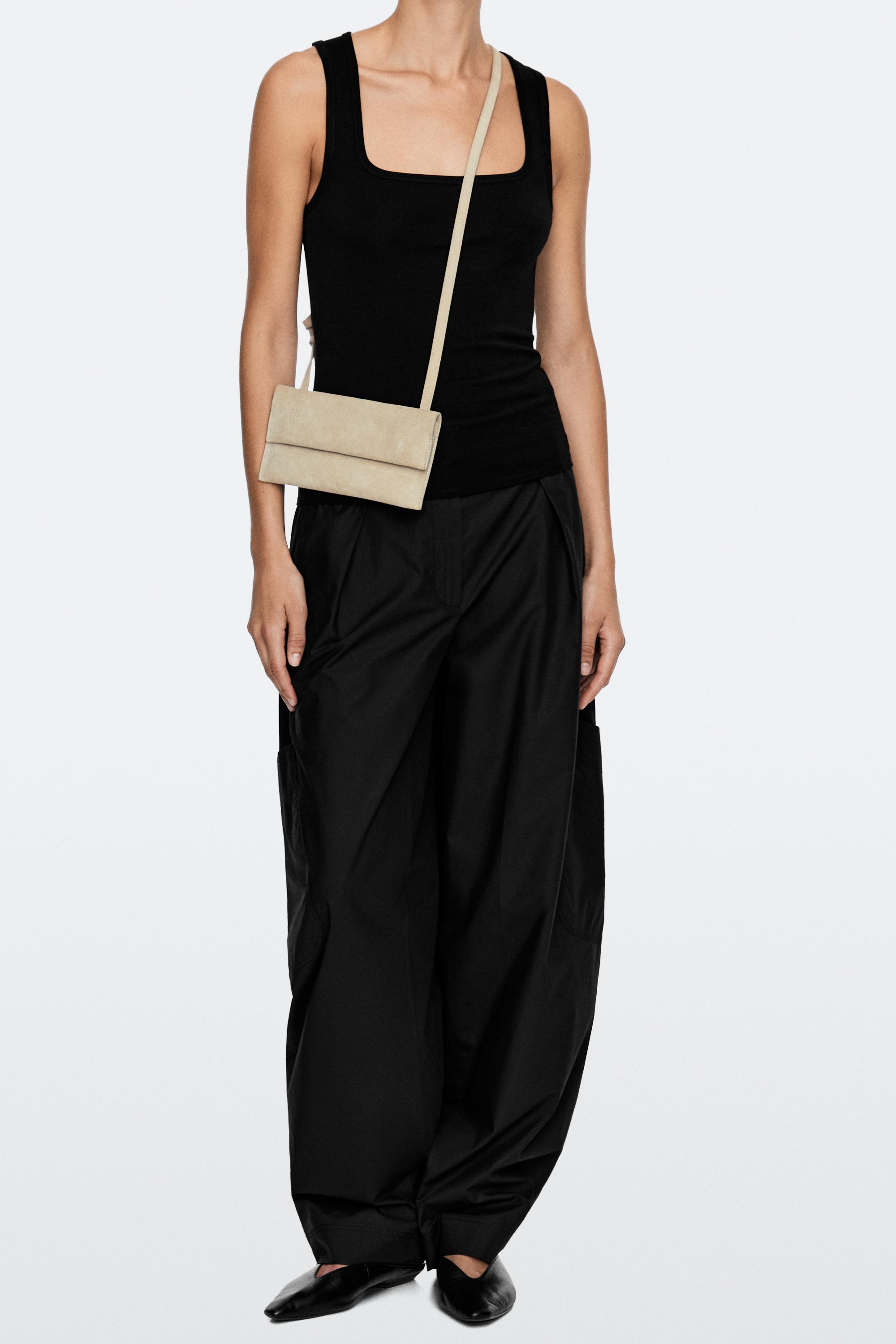 サナリィ Suede crossbody bag - 299 | ZARA United States