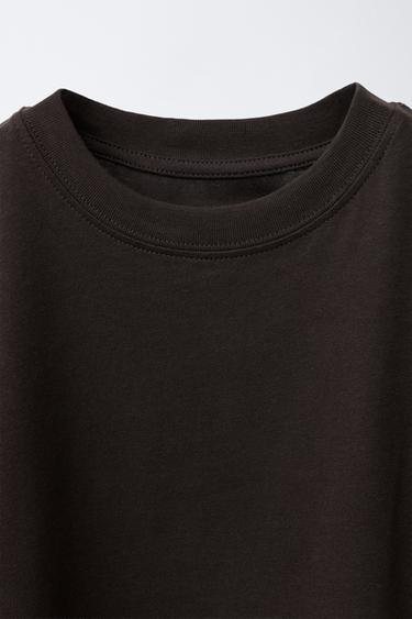 3-PACK OF PLAIN T-SHIRTS - Brown / Ecru by Zara - Image 3