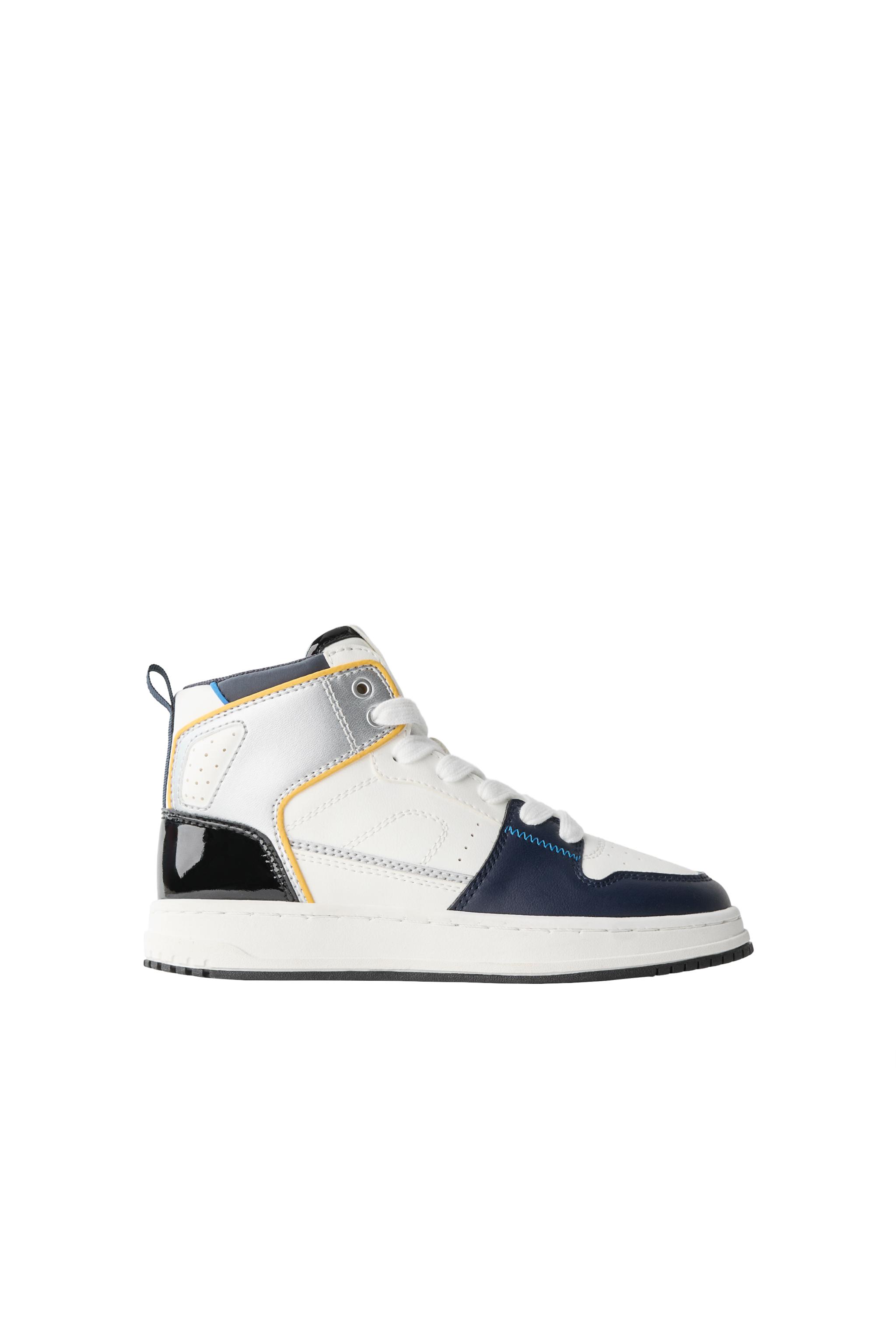 HIGH TOP SNEAKERS WITH PIECES - Multi-color | ZARA United States