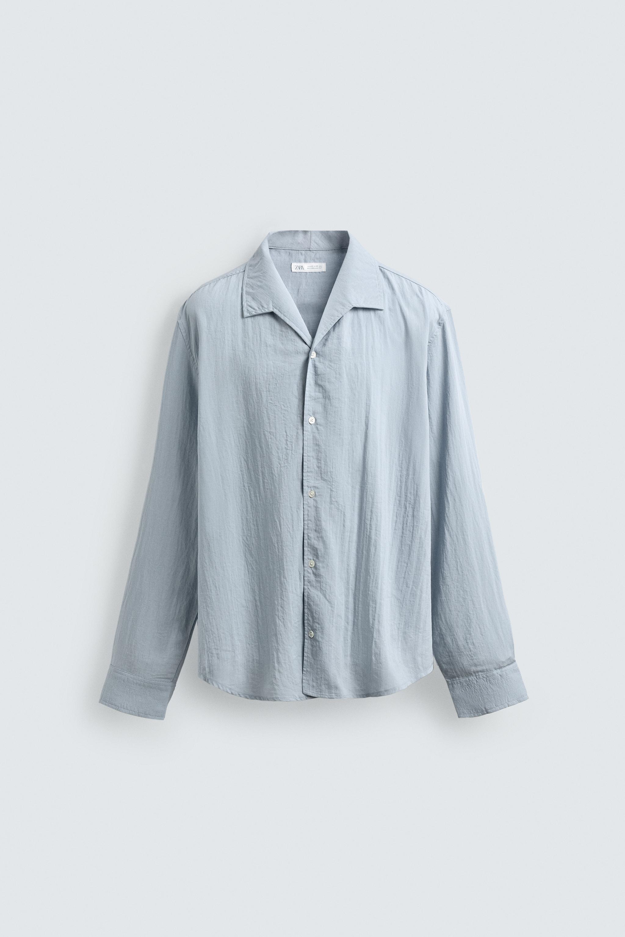 FLOWY TEXTURED SHIRT