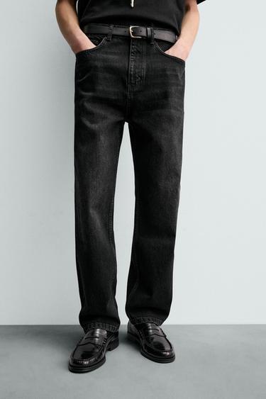 JEAN STRAIGHT ANKLE FIT ORIGINS - Noir de Zara - Image 5