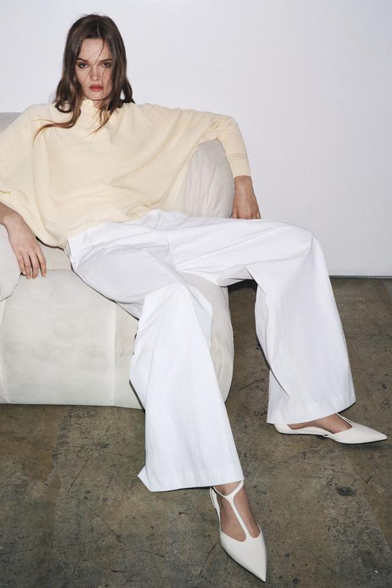 ANKLE STRAP FLAT SHOES