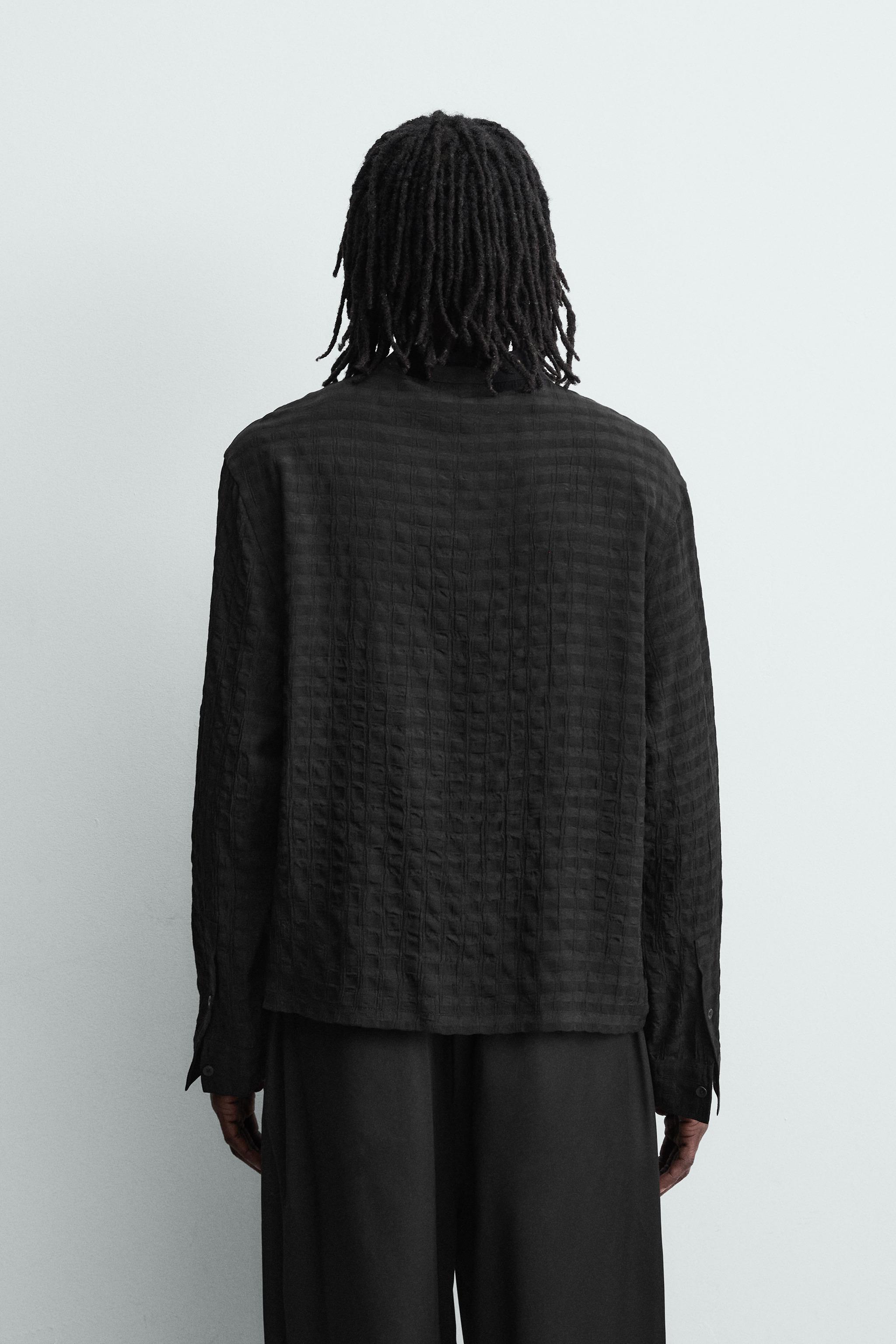 FLUID TEXTURED POLO SHIRT