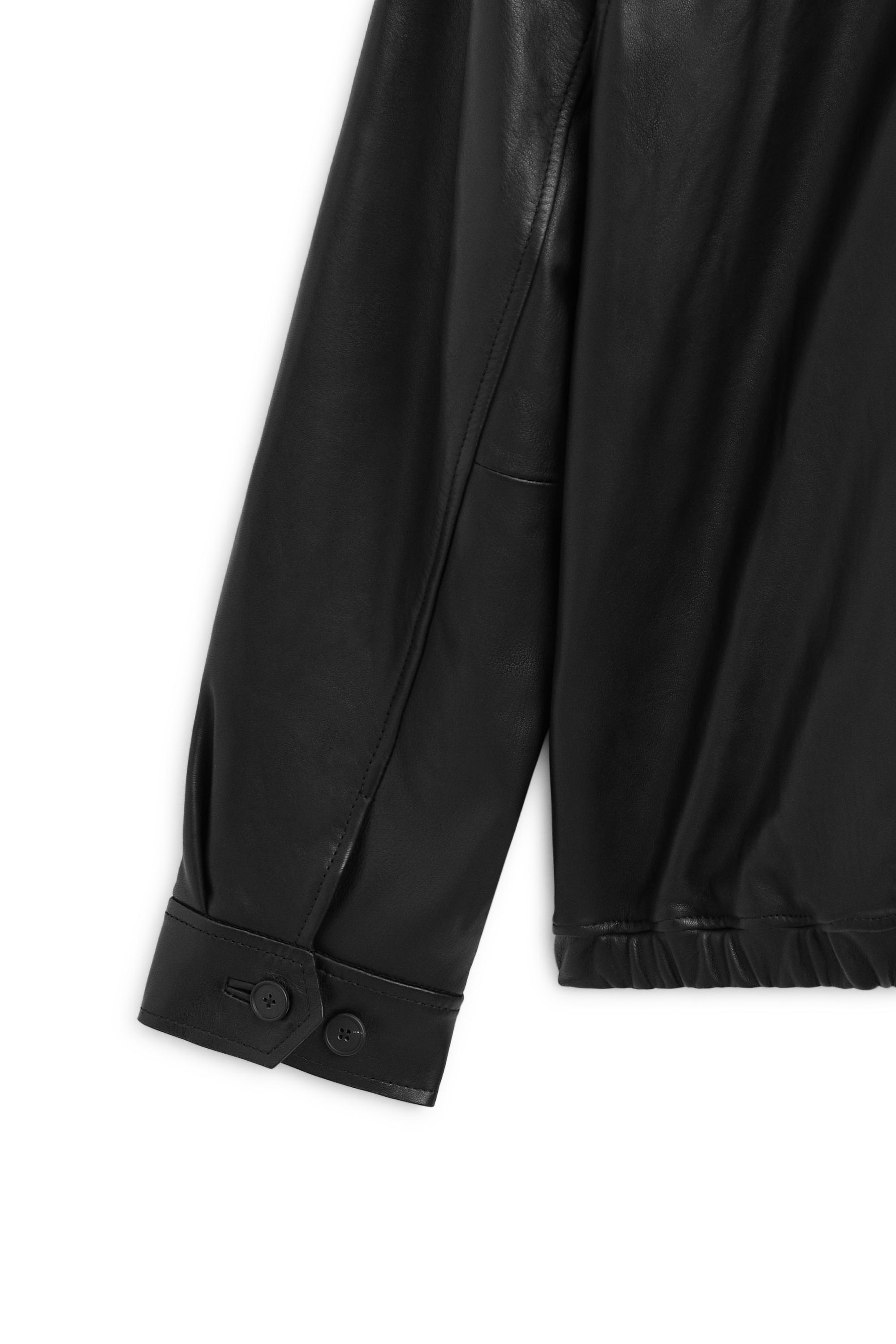 Nappa leather jacket with pocket detail - LIMITED EDITION