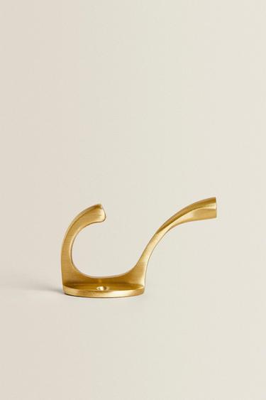 GOLD METALLIC HOOK - Golden by Zara - Image 0