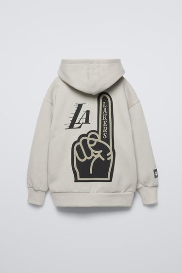 LOS ANGELES LAKERS NBA © KAPÜŞONLU SWEATSHIRT_2