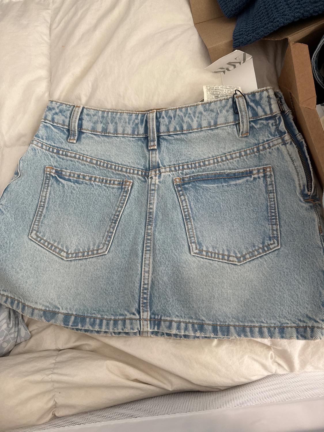 FALDA MINI DENIM TRF - Image 4