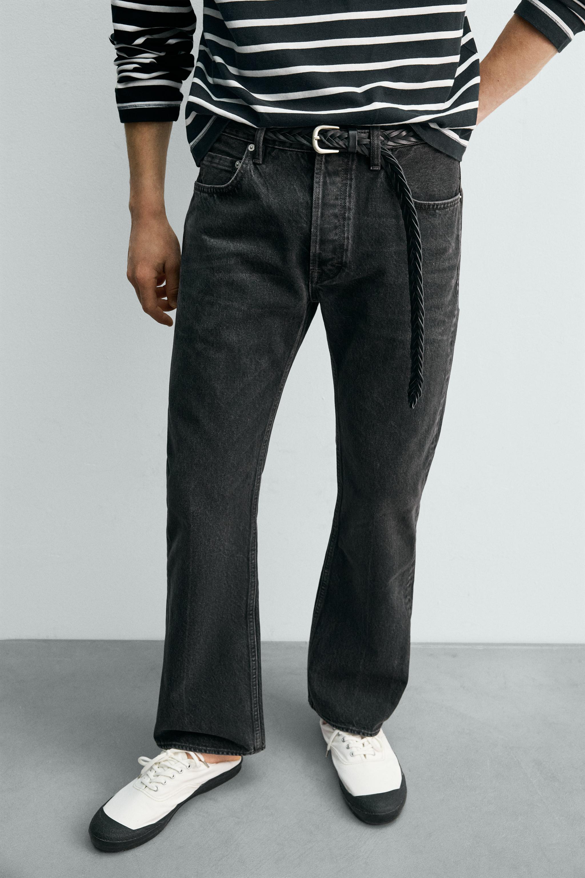 ストレートフィットブーツカットデニムパンツ AARON LEVINE X ZARA