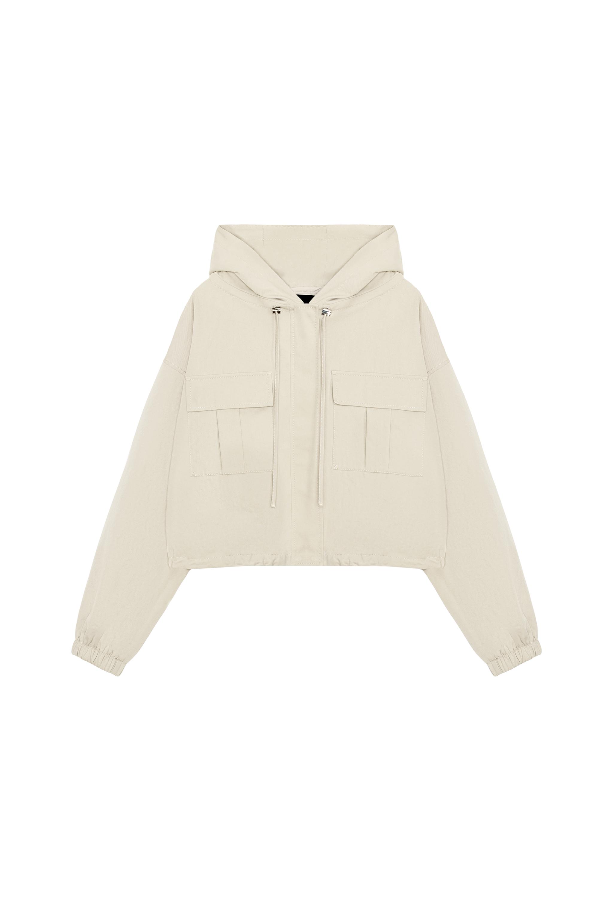 BLOUSON BALLON À CAPUCHE