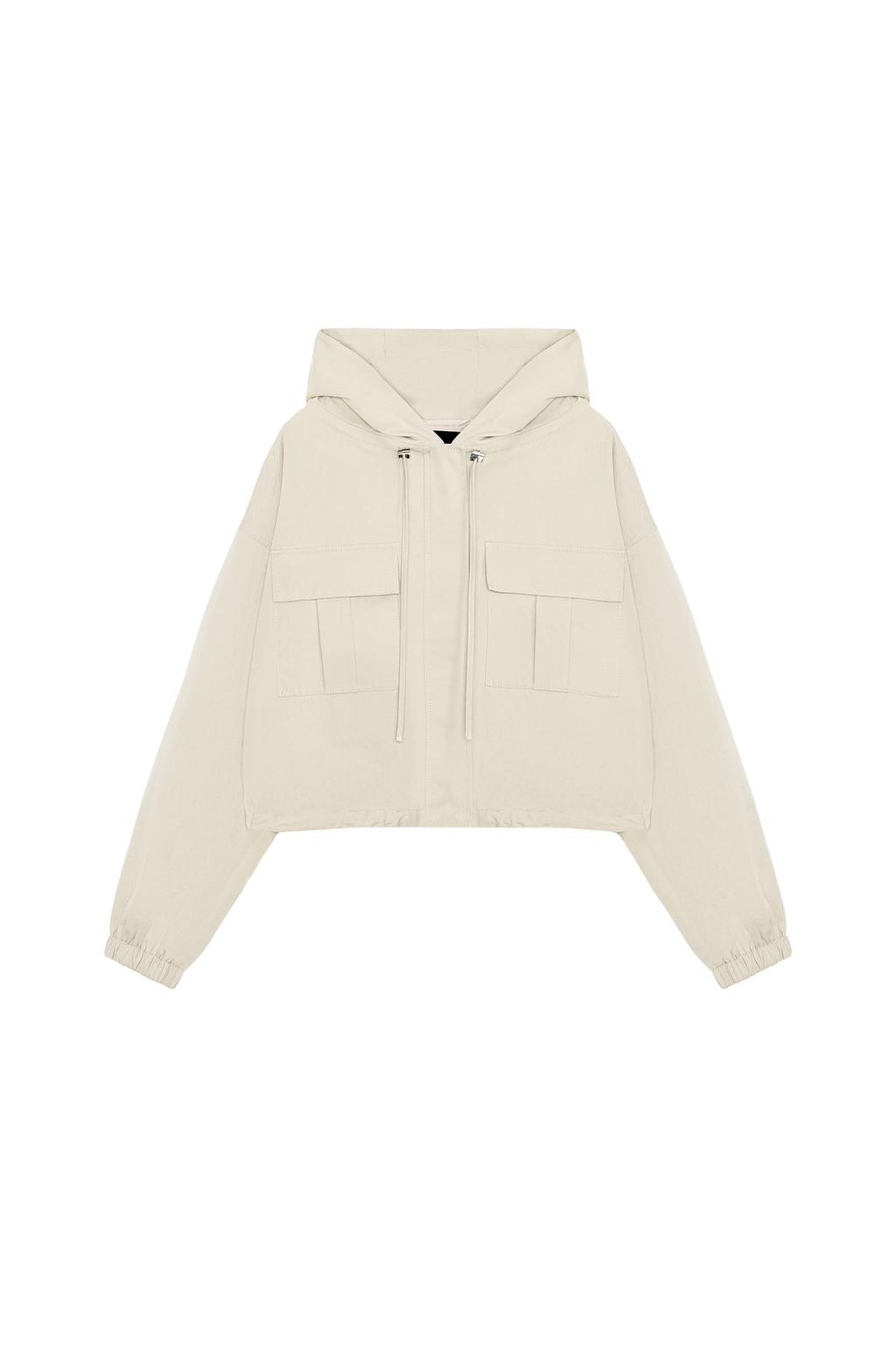 HOODED BALLOON JACKET - image 4