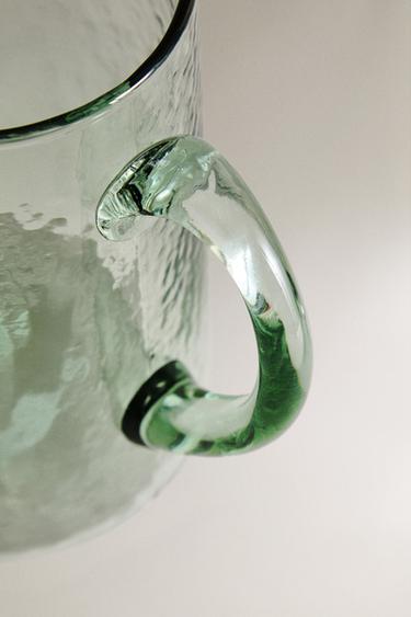 GLASS CHRISTMAS HEART JUG - 990 by Zara - Image 2