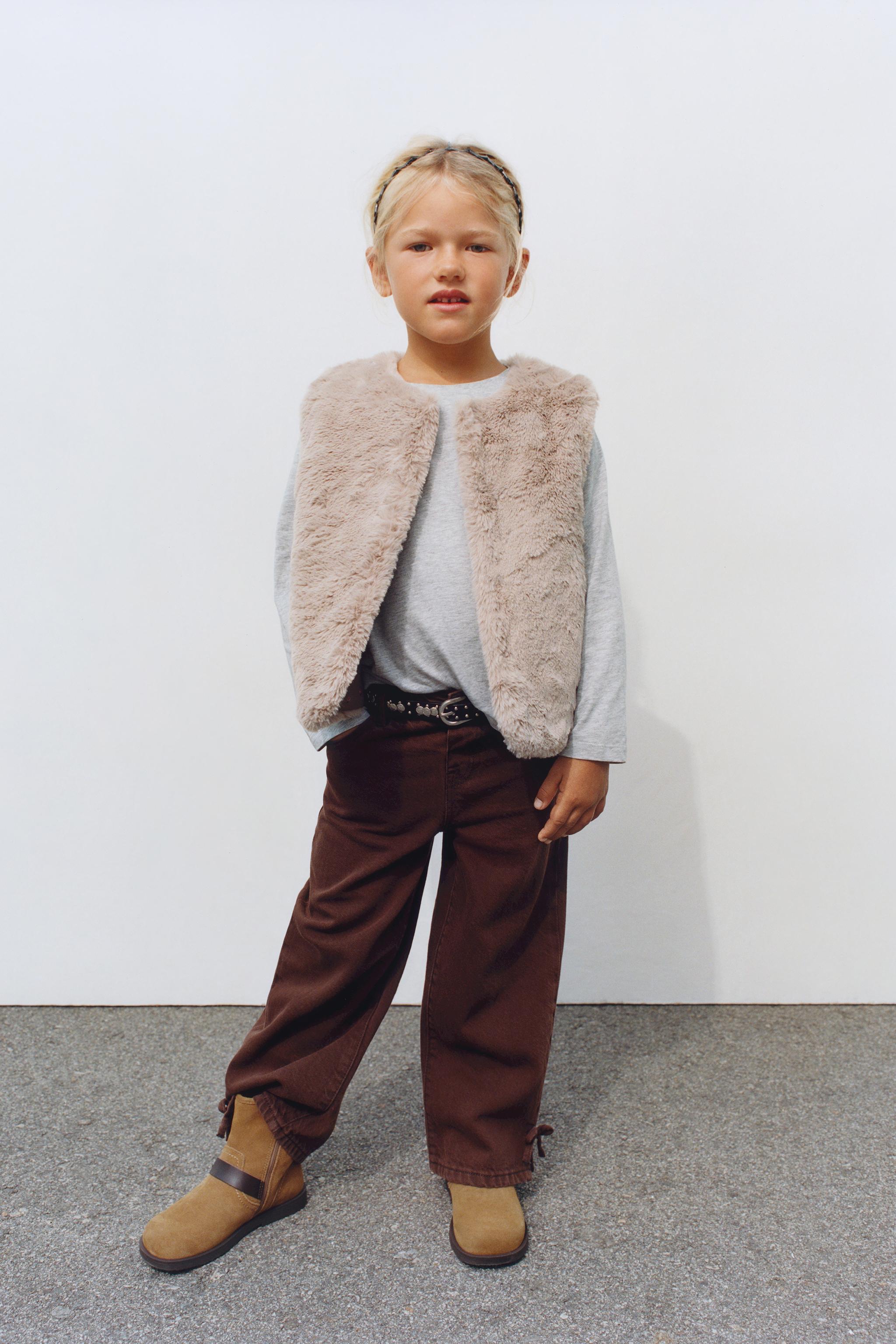 FAUX FUR VEST