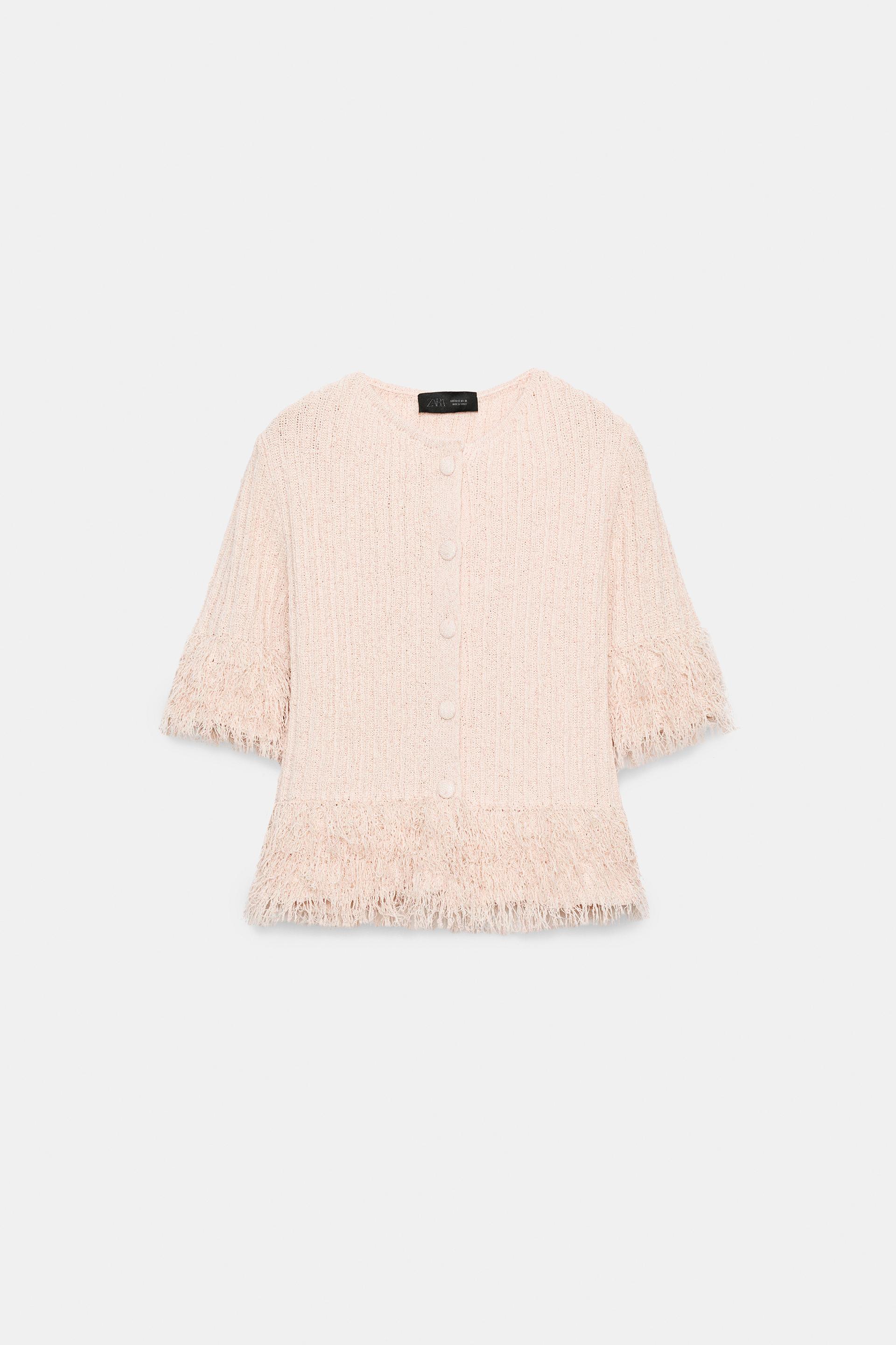 FRINGED CARDIGAN thumbnail 6