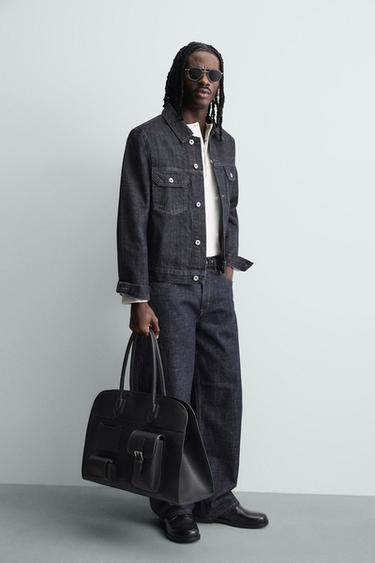 BOLSO DE VIAJE MULTIBOLSILLOS - Negro de Zara - Imagen 0