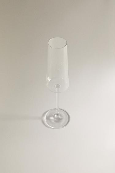 CONICAL CRYSTALLINE FLUTE GLASS - 990 by Zara - Image 1