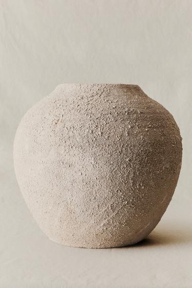 CERAMIC VASE - Grey by Zara