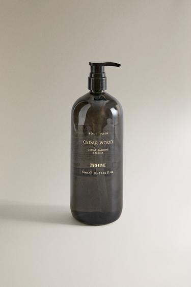 (1L) CEDAR WOOD LIQUID BODY SOAP — Sky blue 1