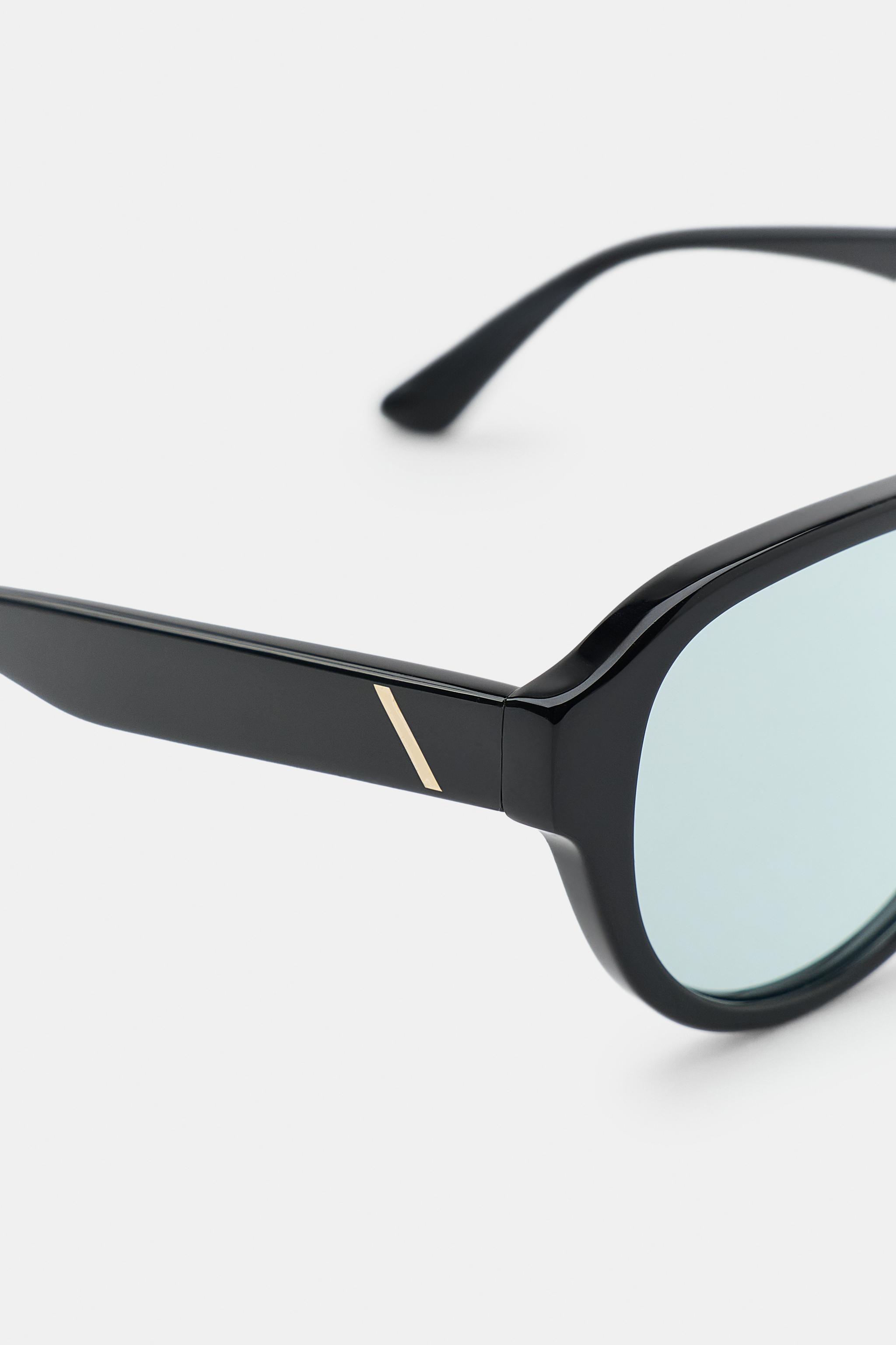 Женские солнцезащитные очки Zara AVIATOR SUNGLASSES — фото 4