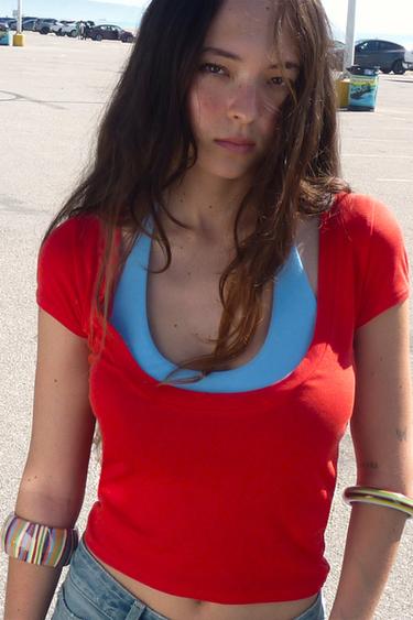 PACK 2 PULSERAS RAYAS RESINA - Multicolor de Zara - Imagen 0