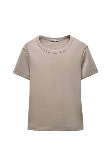 T-SHIRT WITH BACK SEAM