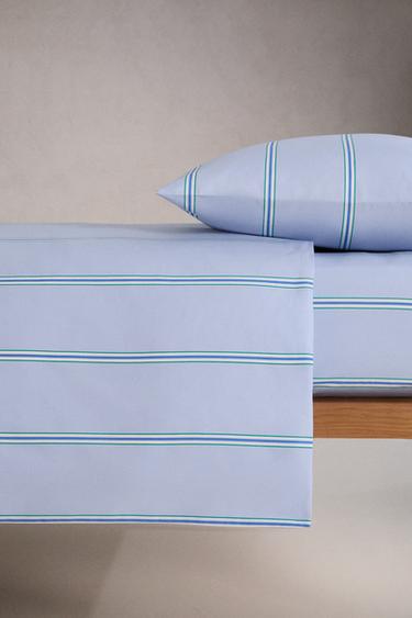 HOUSSE DE COUETTE ENFANT RAYURES - Bleu de Zara - Image 2