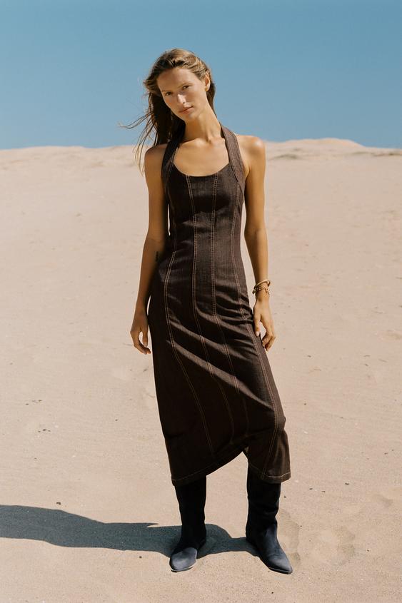 denim western dress The Clementine Outlaw Style:Womens V-Neck Tee Mischa Sequin Dress How will this item 9 Best Swim Dresses