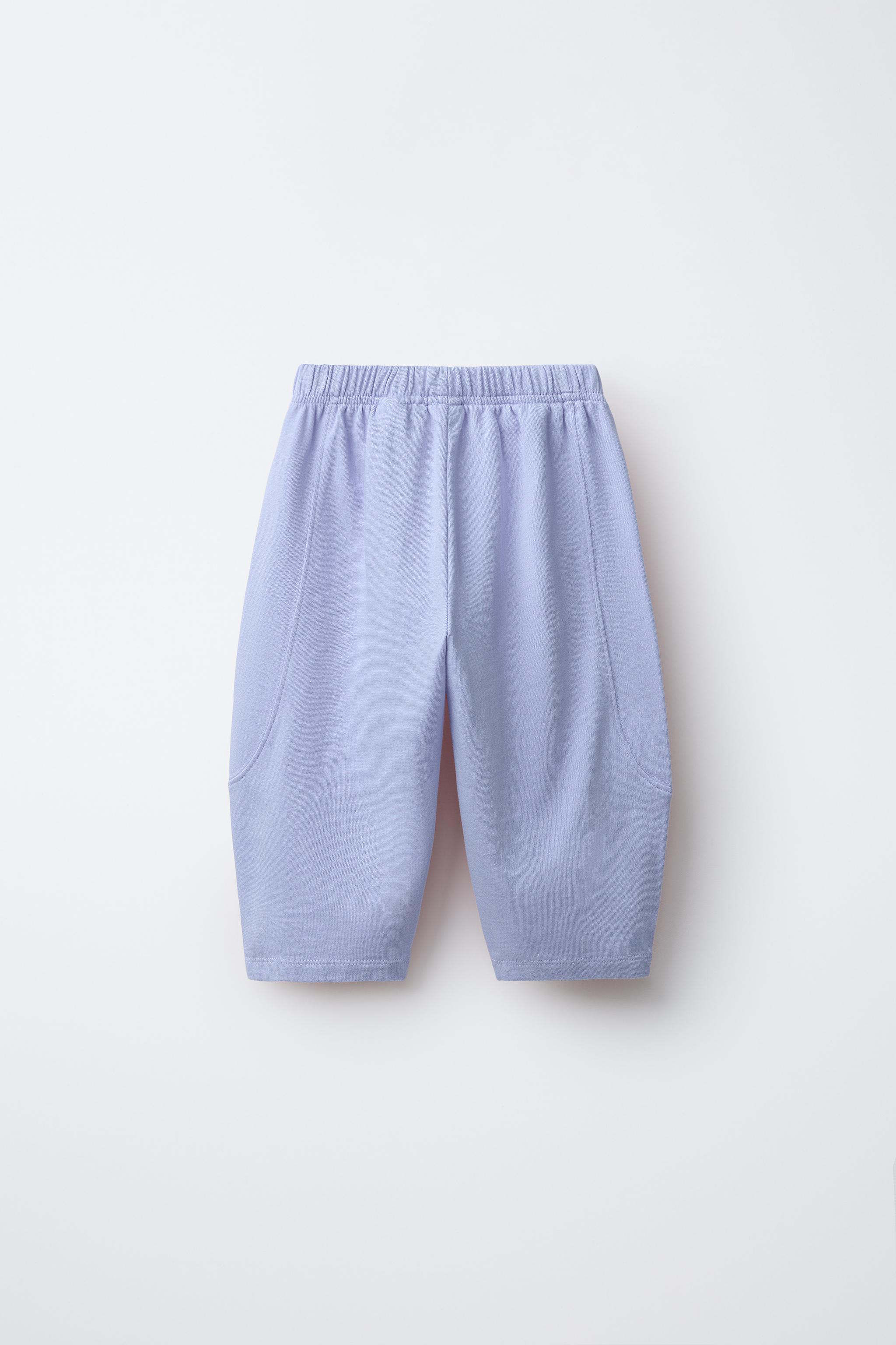 PANTALON EN MOLLETON BALLOON UNI