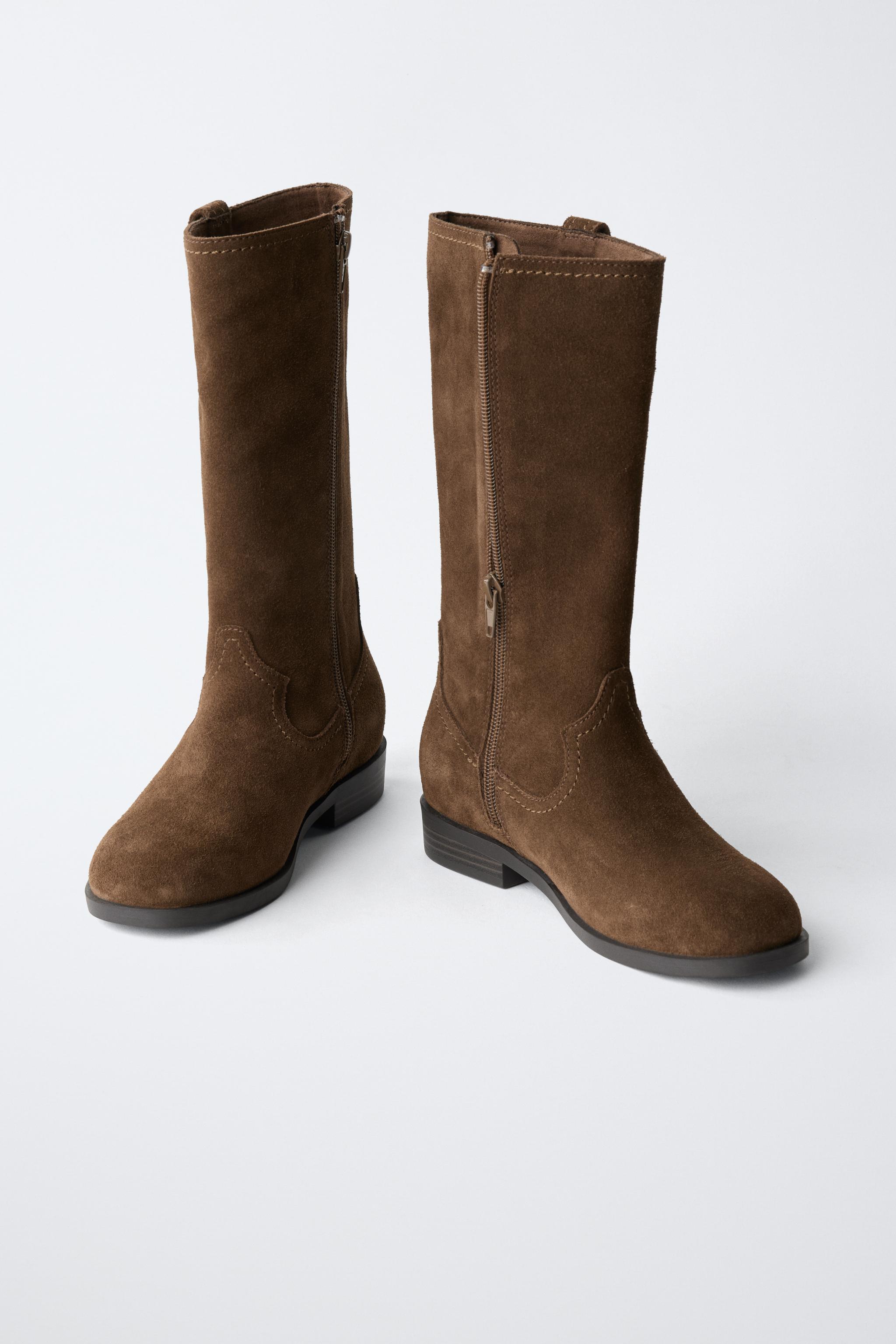 LEATHER HIGH BOOTS