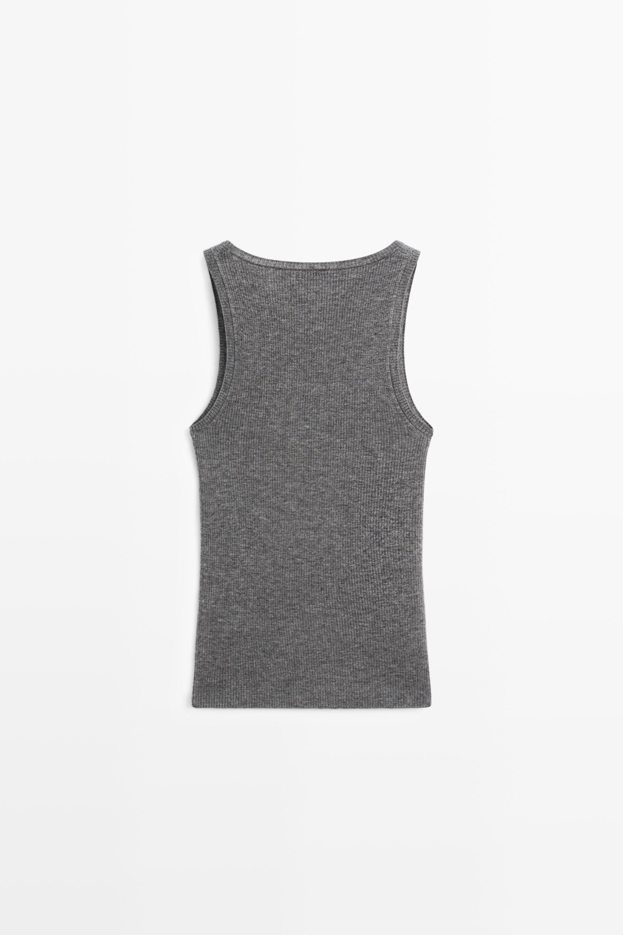 Ribbed knit top